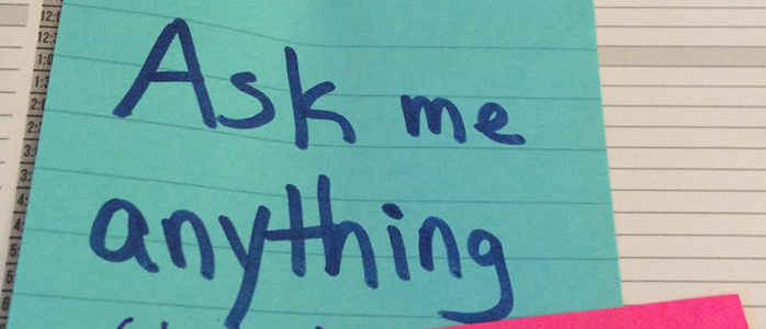 Dear Readers, Ask Me Anything